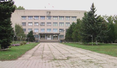 Станица Старощербиновская, здание администрации