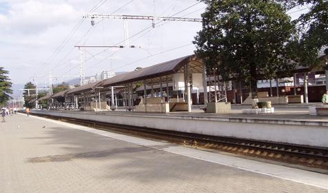 железнодорожный вокзал Сочи