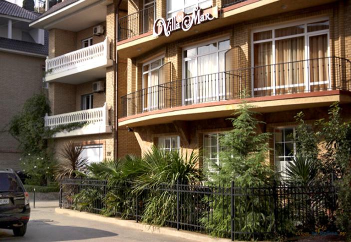 Частный отель Villa del Mar (Вилла Дель Мар), Республика Крым, г. Алушта, п. Утес