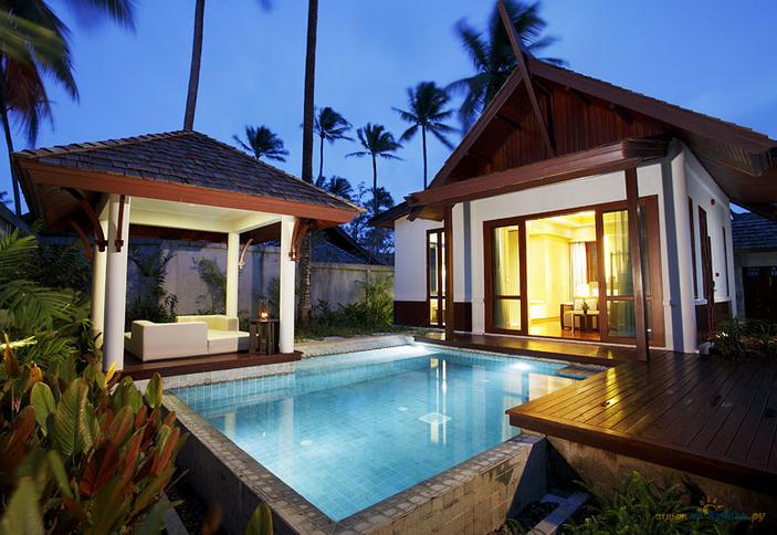 Garden pool villas