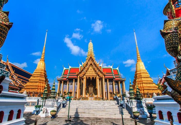 Храм Изумрудного Будды, Большой королевский дворец, г. Бангкок, Таиланд