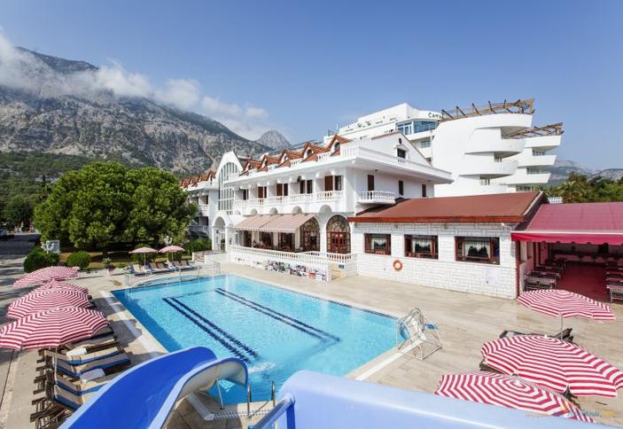 Отель Larissa Mare Beach Hotel (Ларисса Мар Бич Хотел), Турция Кемер, Бельдиби
