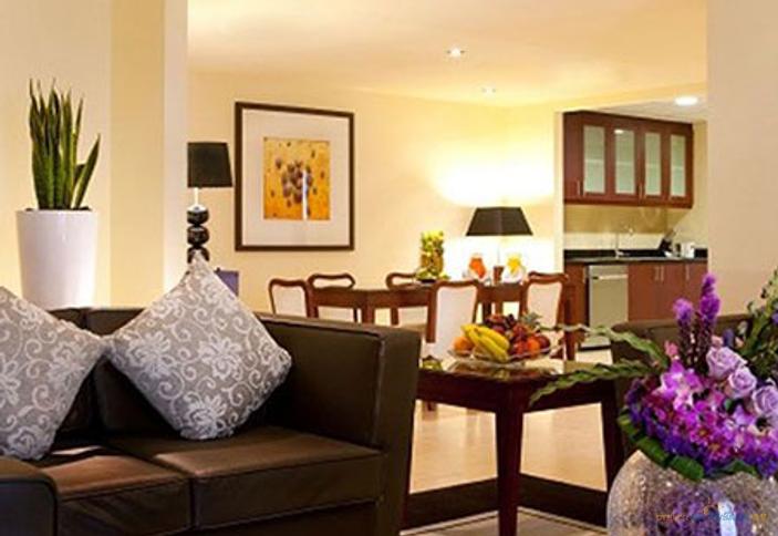 Two-Bedroom Apartment. Отель Ramada Plaza Jumeirah Beach, Дубай, Джумейра, ОАЭ
