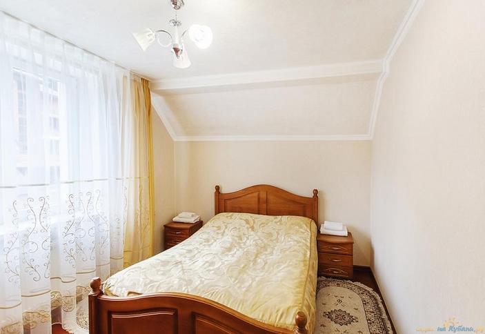 Люкс двухместный двухкомнатный, малый корпус. Гостиница Кристалл, п. Домбай, Крачаево-Черкесская Республика