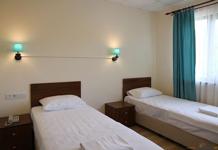 Стандарт двухместный. Гостиница Lucette Guest House (Люсетт). Абхазия, Пицунда