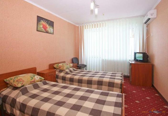 Стандартный двухместный, вид на степь (корпус 