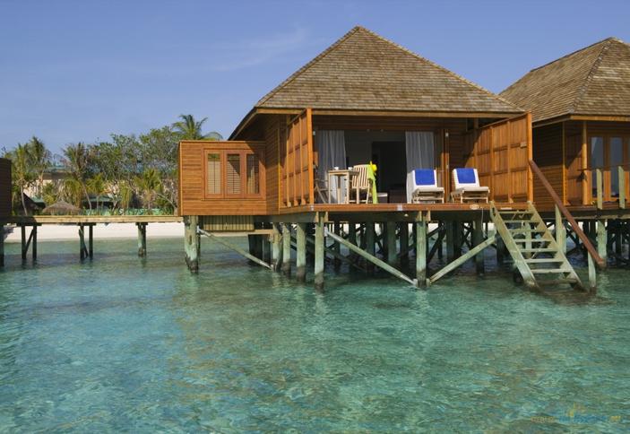 Sunset Jacuzzi Water Villa