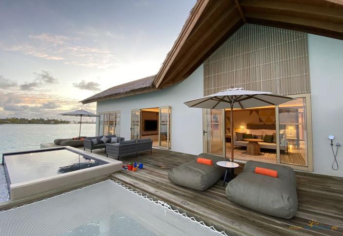 Rock Royalty Overwater Pool Villa