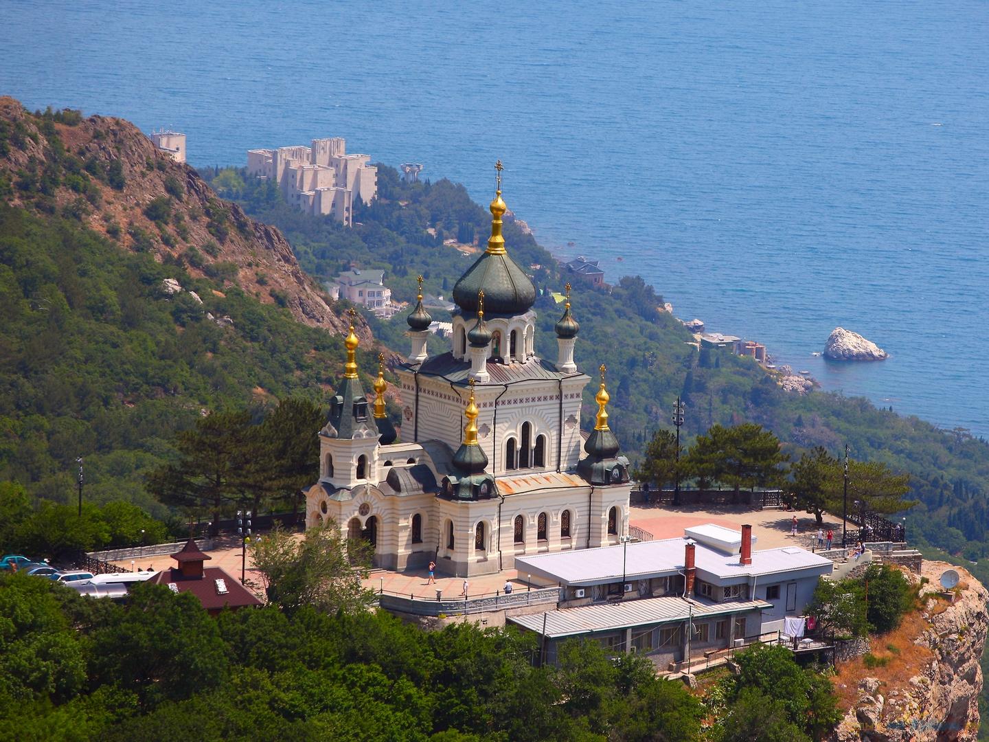 Гора крест ялта