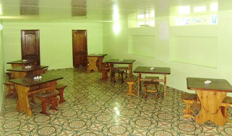 Обеденный зал мини-гостиницы Anna-Mariy, г. Анапа, п. Витязево