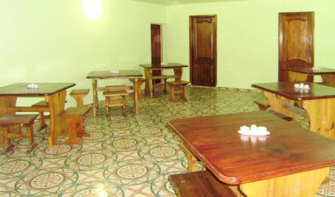Обеденный зал мини-гостиницы Anna-Mariy, г. Анапа, п. Витязево