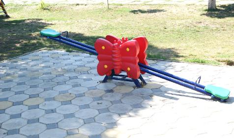 Детская площадка в 150 м от гостевого дома Парус, г. Анапа, п. Витязево