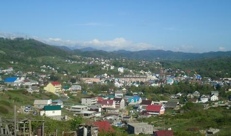 Вид на поселок Вардане