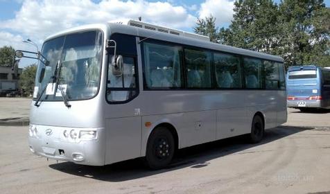 Автобус Hiundai. Транспортный холдинг «Абсолют». г. Краснодар