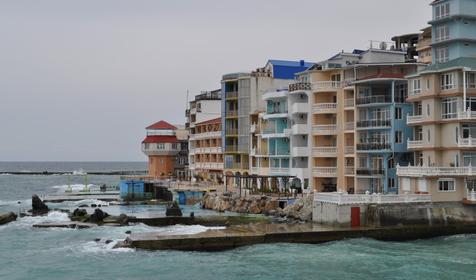 Пляж. Отель Орион, Республика Крым, п. Утес