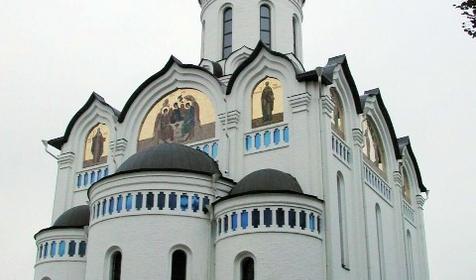 Верхний храм монастыря во имя иконы Божией Матери «Всецарица». Краснодар