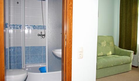 Двухкомнатный люкс с видом на море (23 кв.м). Пансионат Виренея, Республика Крым, Бахчисарайский район, п. Угловое