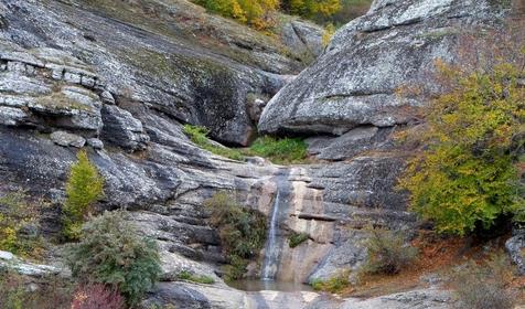 Водопад Джурла, Большая Алушта, Крым