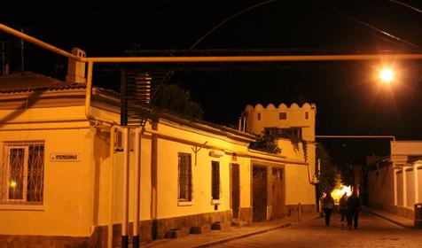 Улицы старого центра, туристический маршрут Малый Иерусалим, Евпатория, Крым