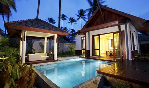 Garden pool villas