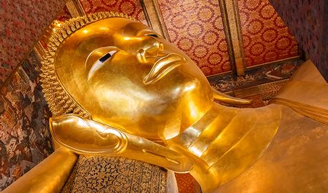 Храм лежащего Будды, Бангкок, Таиланд