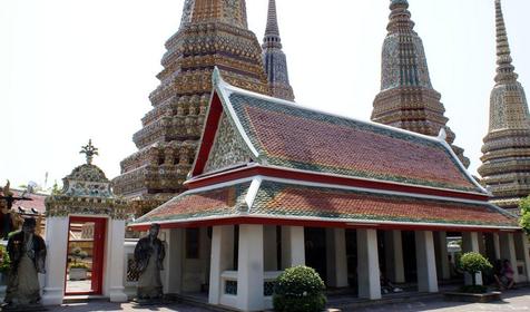 Храм лежащего Будды, Бангкок, Таиланд