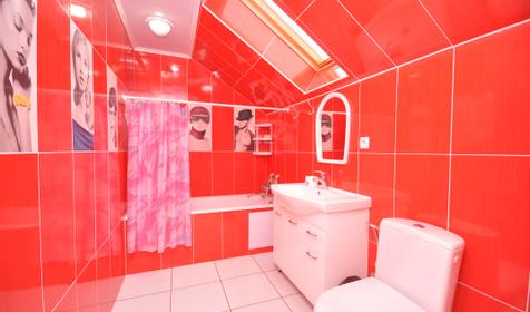 двухкомнатный 4-5 местный, апартаменты с кухней "люкс, комфорт" 60 кв.м.