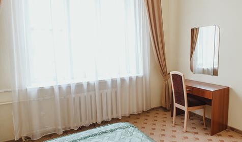 Стандарт с двуспальной кроватью. Гостиница, Евразийский бизнес-центр, г. Ростов-на-Дону