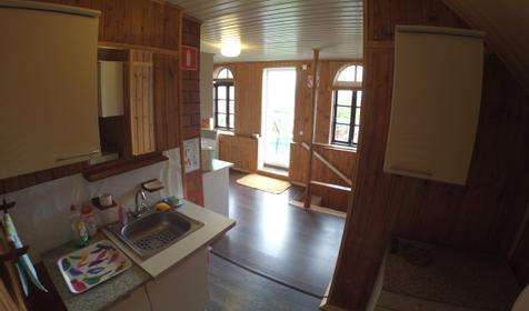 Двухкомнатный люкс с кухней, мансарда