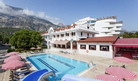 Отель Larissa Mare Beach Hotel (Ларисса Мар Бич Хотел), Турция Кемер, Бельдиби