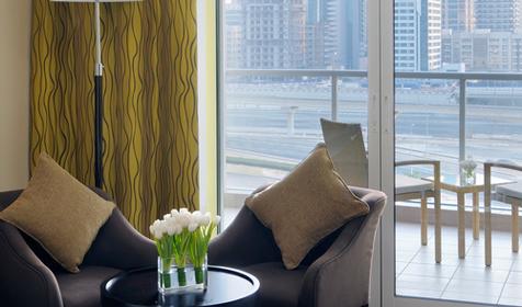 Отель Movenpick Hotel Jumeirah Lakes Towers, ОАЭ, Дубай