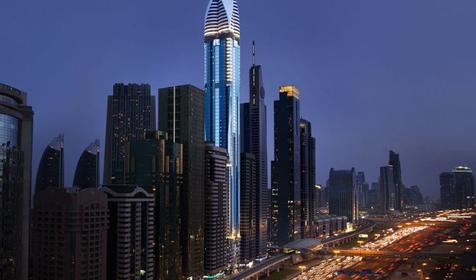 Отель Rose Rayhaan by Rotana, Дубай, ОАЭ