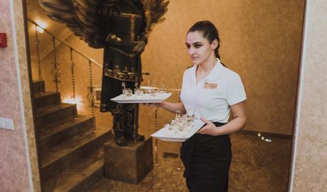 Ресторан. Отель Leo Palace, Крым, Черноморское