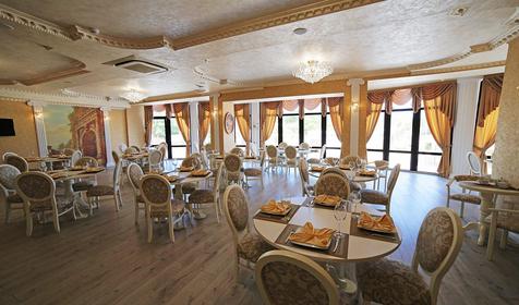 Ресторан. Отель Leo Palace, Крым, Черноморское