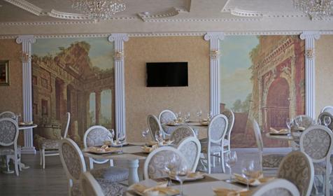 Ресторан. Отель Leo Palace, Крым, Черноморское