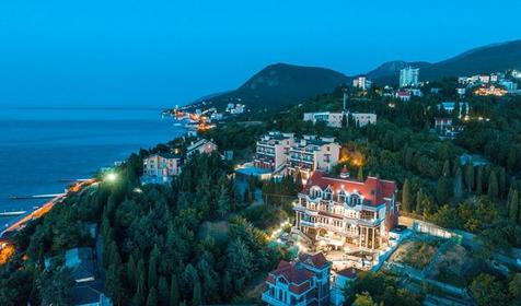 Отель Гранатовое поместье. Крым, Алушта