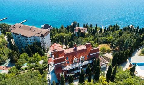 Отель Гранатовое поместье. Крым, Алушта