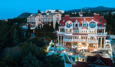 Отель Гранатовое поместье. Крым, Алушта