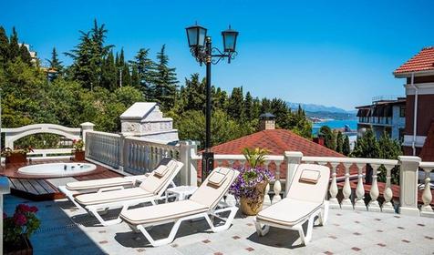Отель Гранатовое поместье. Крым, Алушта