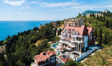 Отель Гранатовое поместье. Крым, Алушта