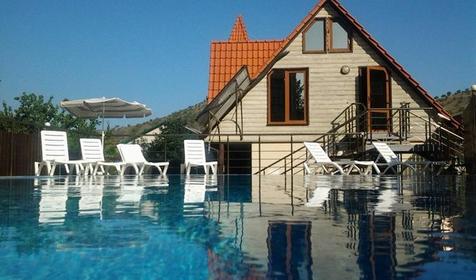 Отель "Лучистая". Крым, Алушта, Рыбачье