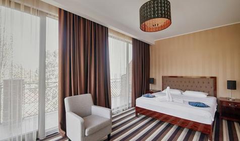 Люкс трехместный с террасой. Отель Afon Resort (Афон Резорт). Абхазия, Новый Афон