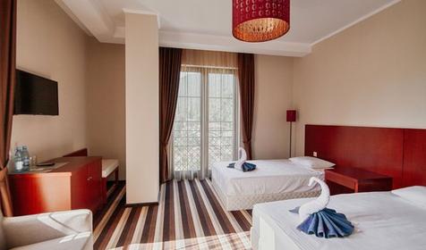 Стандарт улучшенный двухместный. Отель Afon Resort (Афон Резорт). Абхазия, Новый Афон