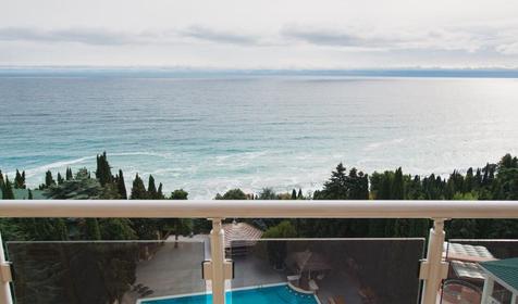 Дуплекс Комфорт. Спа-курорт Море, Крым, Алушта, Профессорский уголок