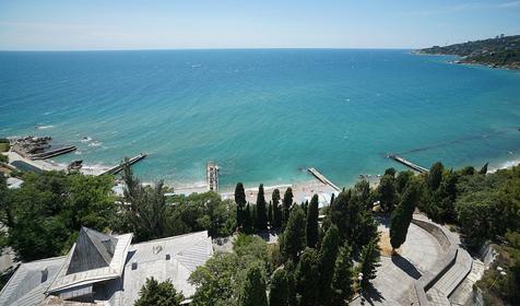 Санаторий Морской прибой. Крым, Ялта, Кореиз