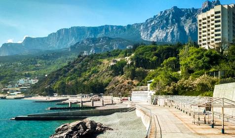 Санаторий Морской прибой. Крым, Ялта, Кореиз