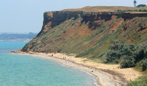 Крым, Песчаное, мыс Керменчик