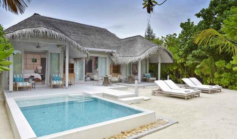 Grand Beach Villa With Pool