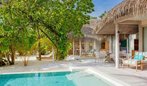 Grand Beach Villa With Pool