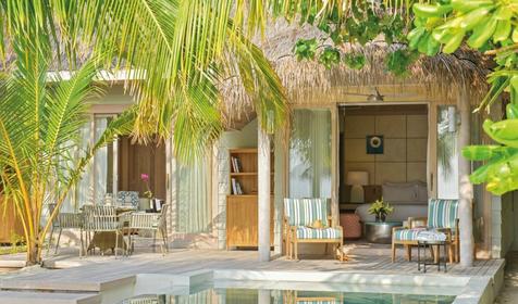 Grand Beach Villa With Pool